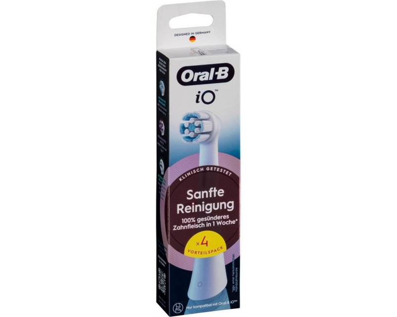 Oral-B Zahnpflege-Set iO Aufsteckbürsten Sanfte Reinigung 4er von Oral-B