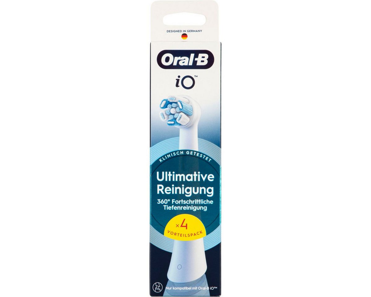 Oral-B Zahnpflege-Set iO Aufsteckbürsten Ultimative Reinigung 4er von Oral-B