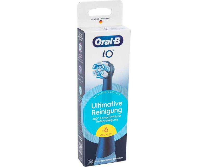 Oral-B Zahnpflege-Set iO Aufsteckbürsten Ultimative Reinigung 6er von Oral-B