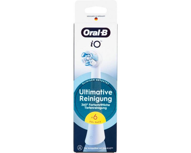 Oral-B Zahnpflege-Set iO Aufsteckbürsten Ultimative Reinigung 6er von Oral-B