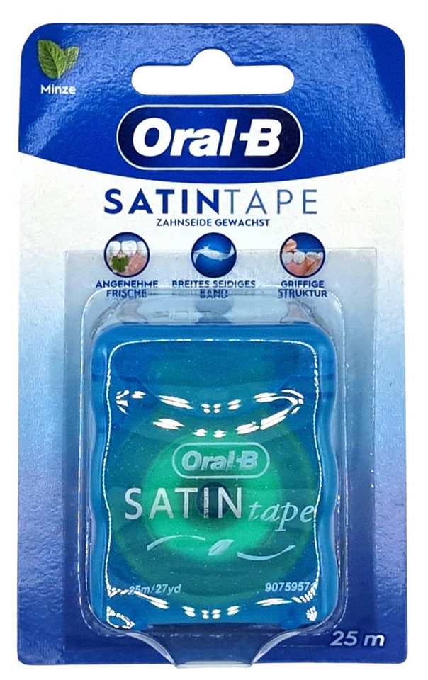 Oral-B Zahnseide Oral-B Satin Tape Zahnseide 25m, (0-St) von Oral-B