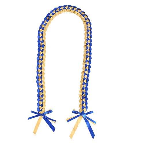 OralGos Halskette mit Anhänger, für Abschlussfeier, Leis, Abschlussfeier, Ehrenschnur, bequemes Abschlussband, Partyzubehör, Polyester-Gurtband von OralGos