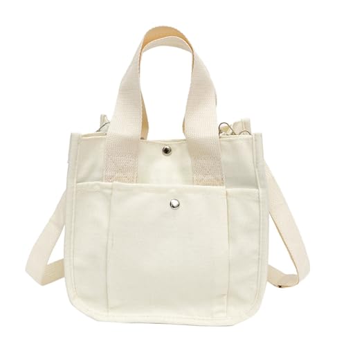 OralGos Kuriertasche im koreanischen Stil für Damen, große Kapazität, Umhängetasche, einfache Umhängetasche, Schüler, Schultasche, Canvas-Handtasche von OralGos