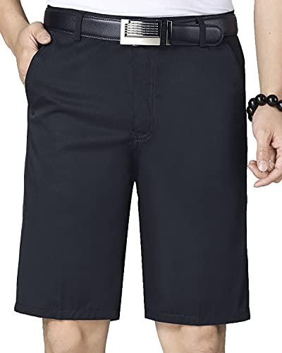 Oralidera Herren Chino Shorts Gürtel Bermuda Stretch Kurze Hose Sommer Short Männer Business Chinoshorts von Oralidera