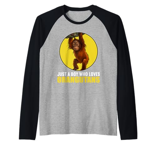 Herren Orang-Utans Orang-Utan Raglan Herren Orang-Utans Orang-Utan Raglan von Orang-Utans Orang-Utan Tier Shop