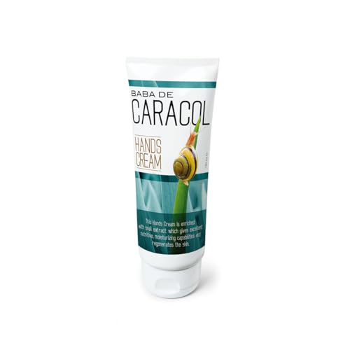 Orange Care Baba de Caracol feuchtigkeitscreme mit Schneckenschleim (100 ml), Handcreme für trockene Hände - Pflegt, regeneriert, nährt und macht die Haut geschmeidig. Für Männer und Frauen von Orange Care