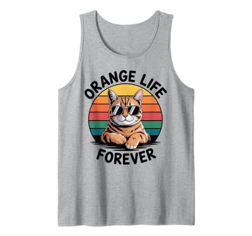 Orange Life Katze Männer Frauen Kinder Geschenk Tank Top Orange Life Katze Männer Frauen Kinder Geschenk Tank Top von Orange Life Forever