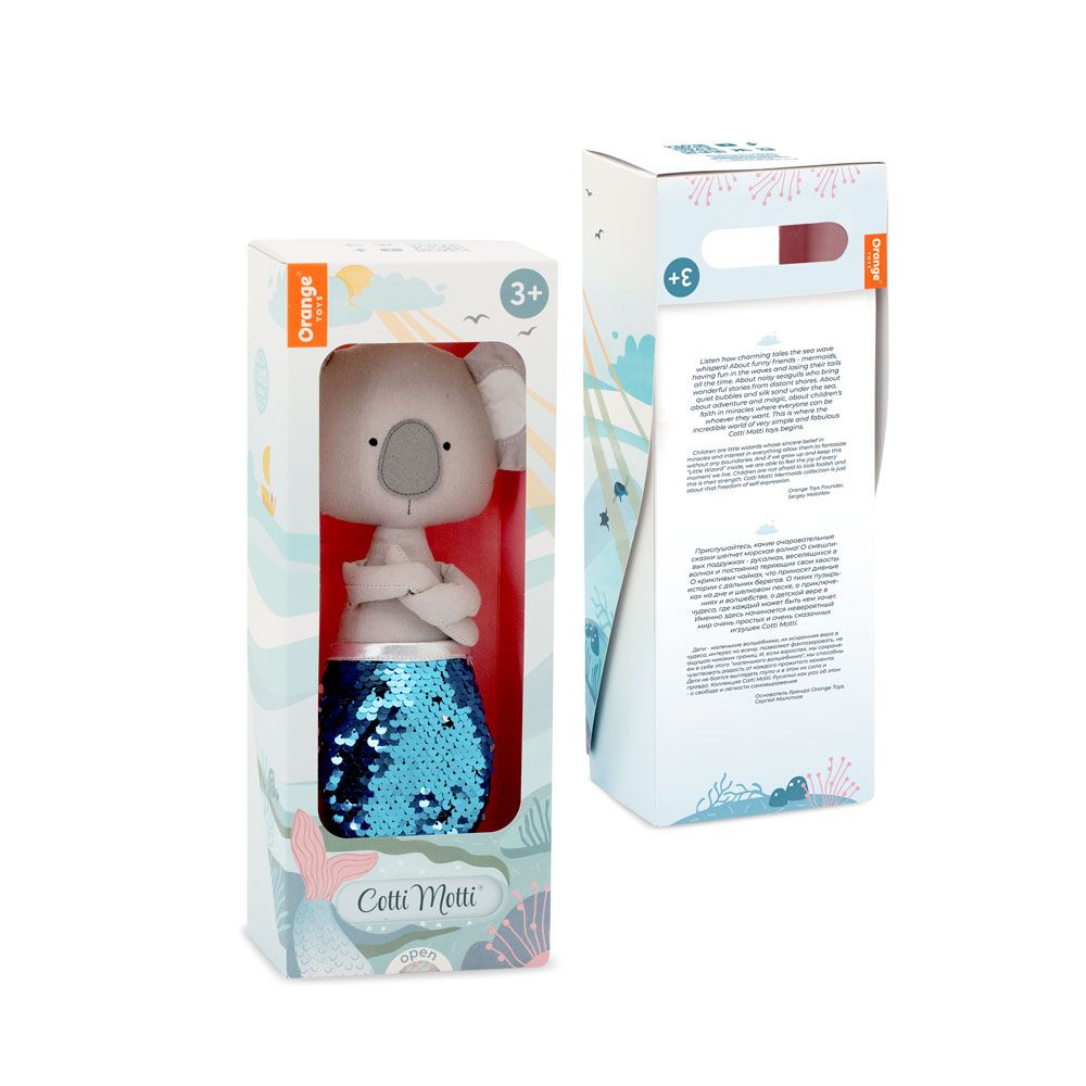 Orange Toys Cotti Motti Freddy the koala Mermaid 29 cm in Geschenkbox von Orange Toys