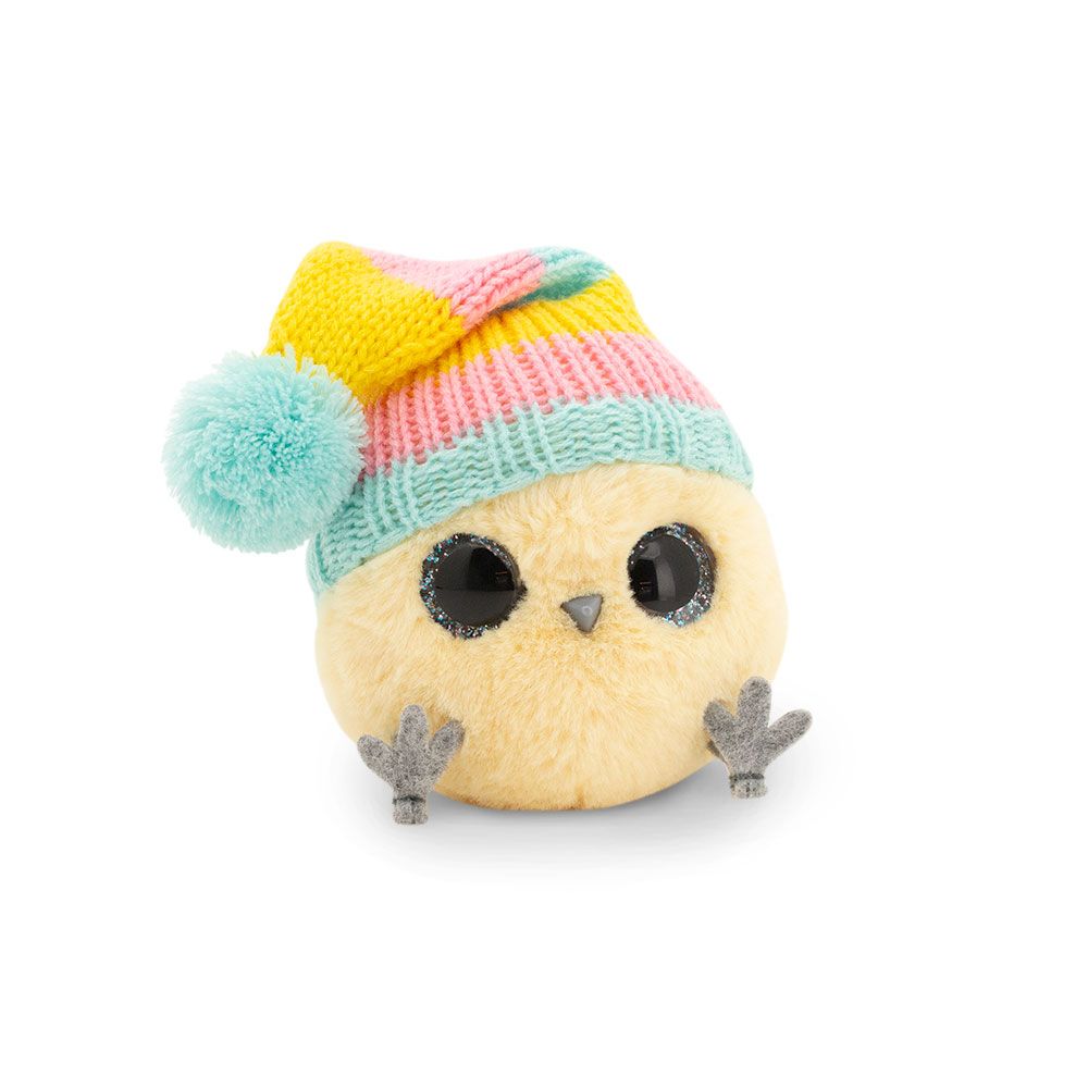 Whozies von Orange Toys Kuschelpupe mit Mütze 13 cm gelb von Orange Toys