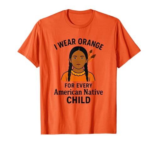 Ich trage Orange für jeden Indianer-Kind-Einheitstag T-Shirt Ich trage Orange für jeden Indianer-Kind-Einheitstag T-Shirt von Orange Unity Day Native American Every Child