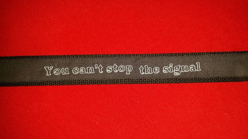 Firefly Inspiriert Schlüsselhalter "Sie Können Das Signal Nicht Stoppen" von OrangeRoomDesign