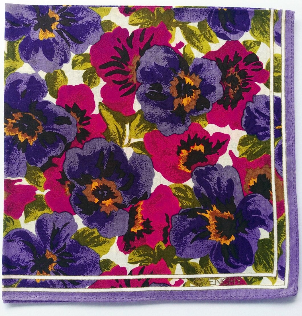 Thankchy Vintage Taschentuch Blumendruck 45 X cm I Kostenlose Lieferung Auf Bestellung 35 Usd Kauft Einfach Mehrere Artikel Zusammen in Der von OrangeSodaPanda