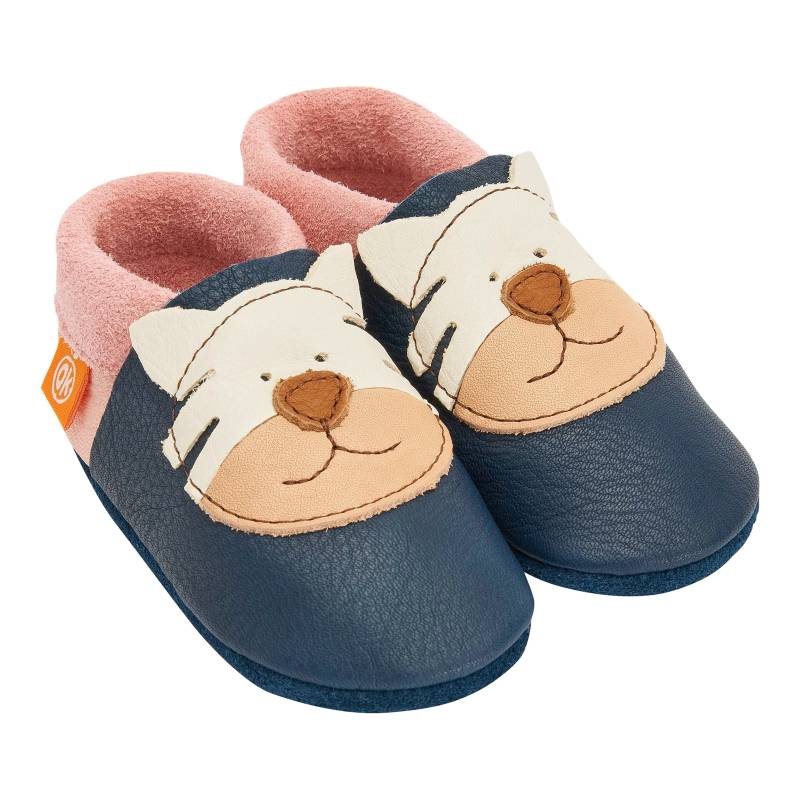 Orangenkinder Krabbel- und Hausschuhe Tiger von Orangenkinder