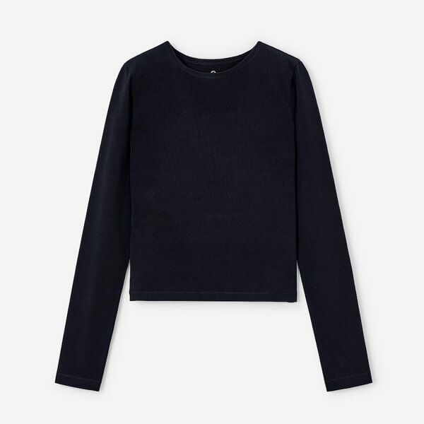 Orbasics Snug Longsleeve I Black von Orbasics