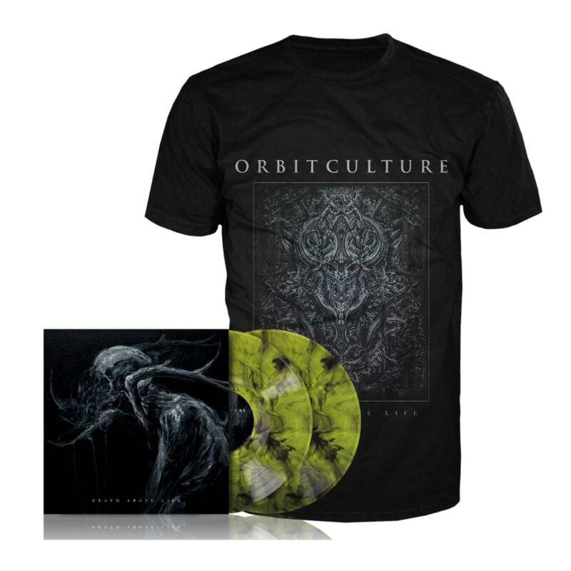 Death above Life von Orbit Culture - 2-LP & T-Shirt (Coloured, Limited Edition, Standard) von Orbit Culture