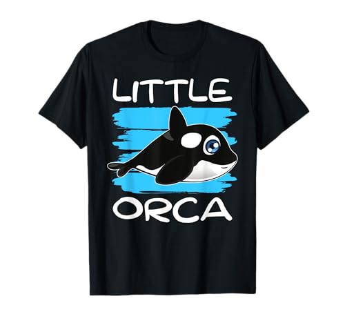 Kleines Baby Orca I Orca Whale I Kinder Orca T-Shirt von Cartoon Orca I Orca Lover I Children Orca