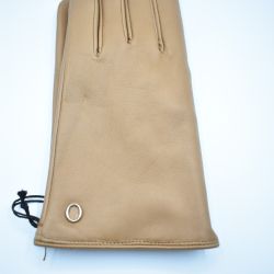 Elegante Orciani Damenhandschuhe In Mandel von Orciani