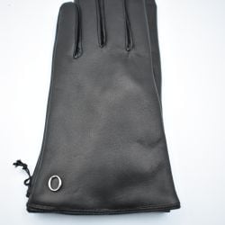 Elegante Orciani Schwarze Handschuhe Für Damen von Orciani