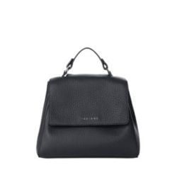 Orciani Blaue Lederhandtasche Für Frauen von Orciani