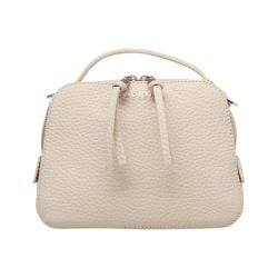 Orciani Chéri Soft Beigefarbene Lederhandtasche von Orciani