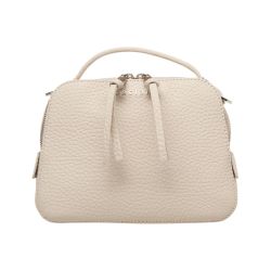 Orciani Chéri Soft Beigefarbene Lederhandtasche von Orciani