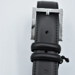 Orciani Herren Schwarzer Ledergürtel von Orciani