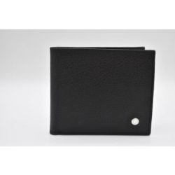 Orciani Schwarzes Lederportemonnaie Für Herren von Orciani