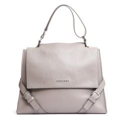 Orciani Sveva Sense Beige Leder Handtasche von Orciani