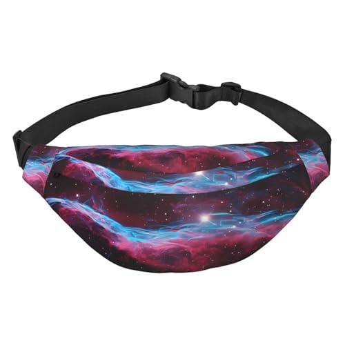 Bauchtasche für Männer und Frauen, gelbe Sonnenblumen, bedruckt, Umhängetasche, große Crossbody-Brusttasche für Sport, Laufen, Reisen, Universe Galaxy, Einheitsgröße, Taschen-Organizer von Orcow