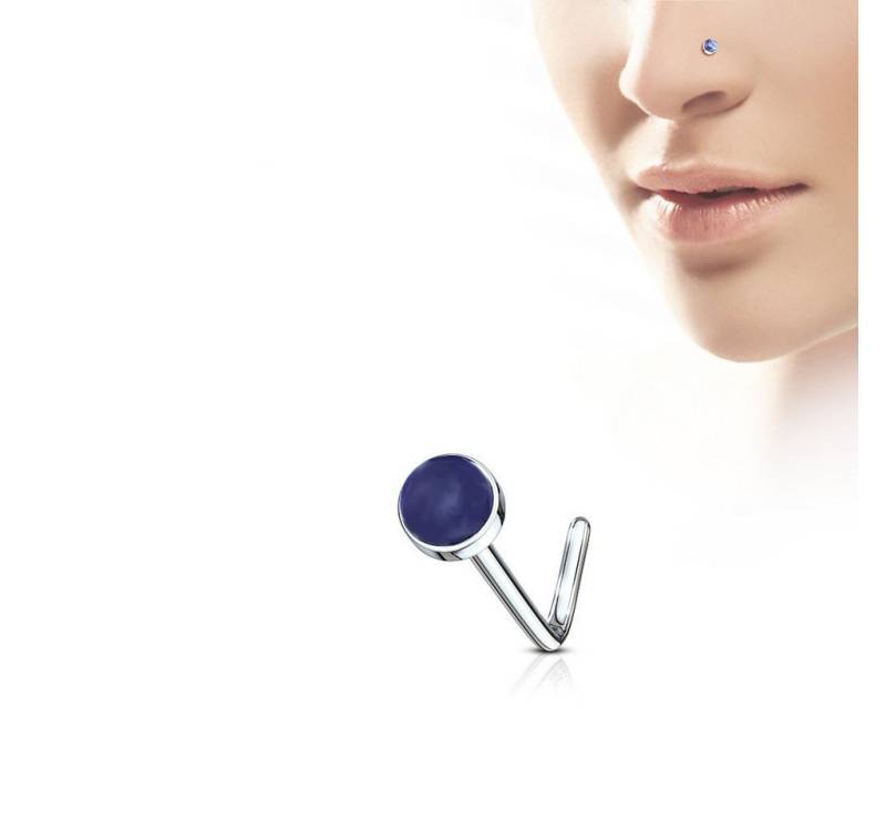 Order & Smile Schmuck Nasenpiercing Nasenpiercing Nasenstecker mit Stein von Order & Smile Schmuck