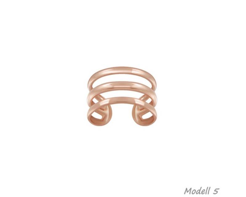 Order & Smile Schmuck Ohrklemme Ohrklemme Silber 925 gold: Ear Cuff Ohrring ohne Loch tragbar von Order & Smile Schmuck