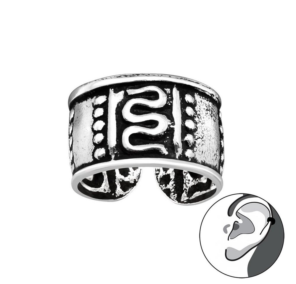 Order & Smile Schmuck Ohrklemme Ohrklemme Silber 925: Ear Cuff Ohrring ohne Loch tragbar von Order & Smile Schmuck