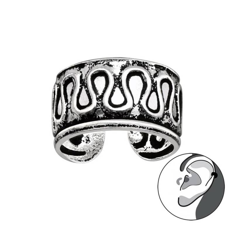 Order & Smile Schmuck Ohrklemme Ohrklemme Silber 925: Ear Cuff Ohrring ohne Loch tragbar von Order & Smile Schmuck