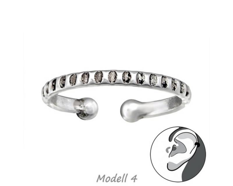 Order & Smile Schmuck Ohrklemme Ohrklemme Silber 925: Ear Cuff Ohrring ohne Loch von Order & Smile Schmuck