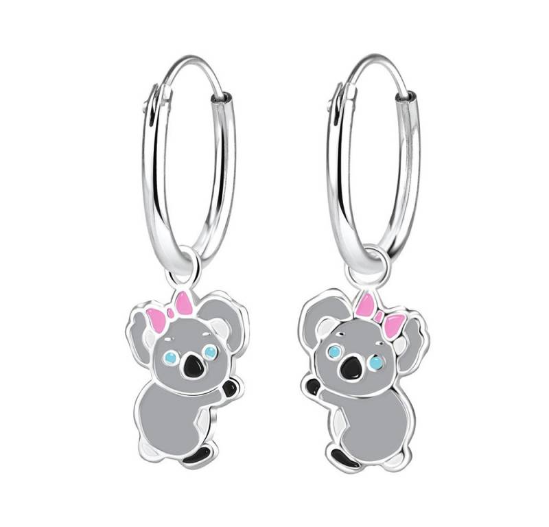 Order & Smile Schmuck Paar Ohrhänger Kinder Creolen: 925 Silber Ohrringe „Panda oder Koala“ Order & Smile Schmuck Paar Ohrhänger Kinder Creolen: 925 Silber Ohrringe „Panda oder Koala“ von Order & Smile Schmuck