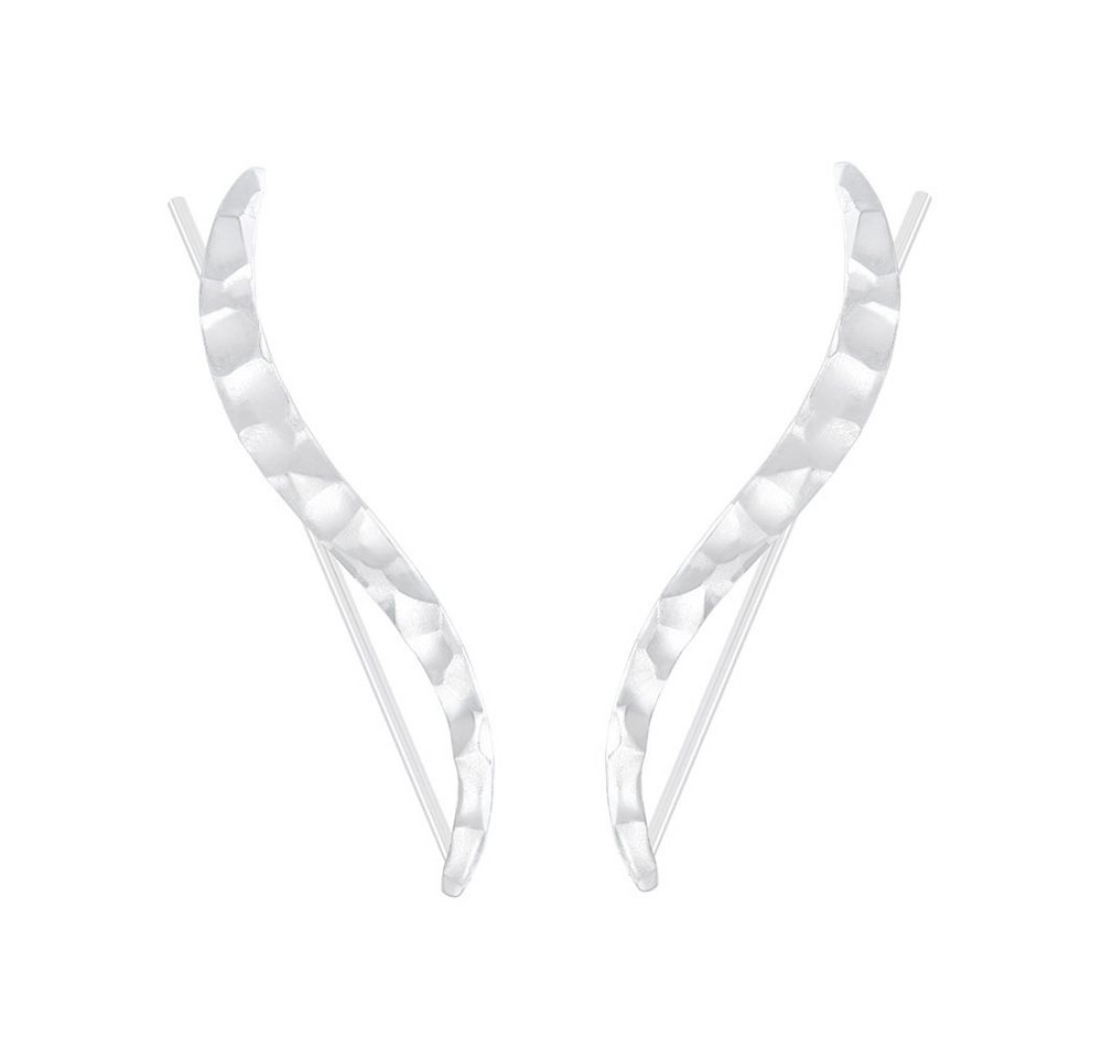 Order & Smile Schmuck Paar Ohrklemmen Ohrklemmen 925 Silber Ear Climber Ohr Kletterer von Order & Smile Schmuck