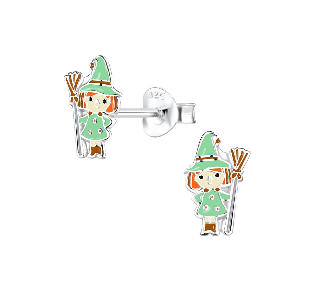 Order & Smile Schmuck Paar Ohrstecker Halloween Schmuck: Kinder Ohrringe Silber 925 von Order & Smile Schmuck