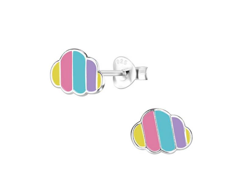 Order & Smile Schmuck Paar Ohrstecker Ohrringe Silber 925 Kinder Ohrstecker „Regenbogen oder Wolke“ von Order & Smile Schmuck