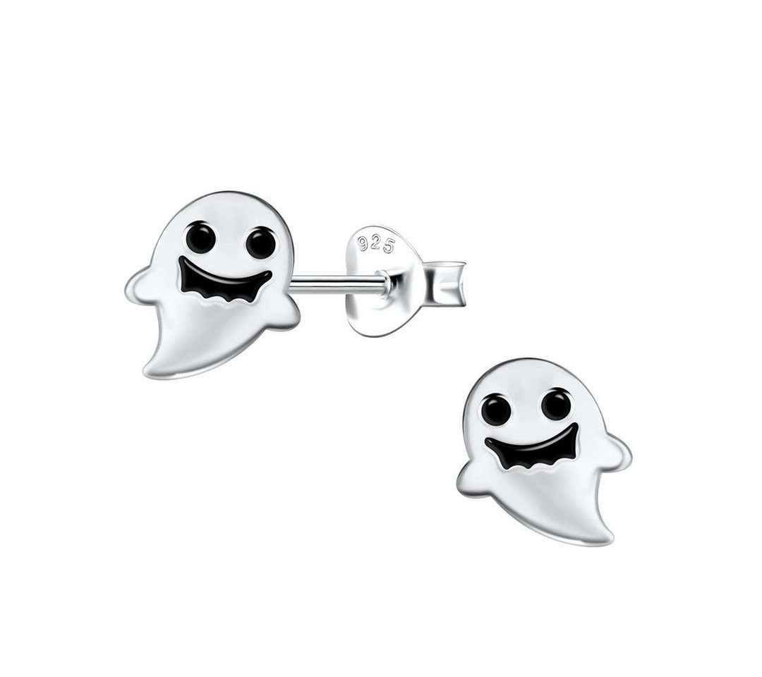 Order & Smile Schmuck Paar Ohrstecker Ohrstecker Gespenst: Halloween Ohrringe Silber 925 von Order & Smile Schmuck