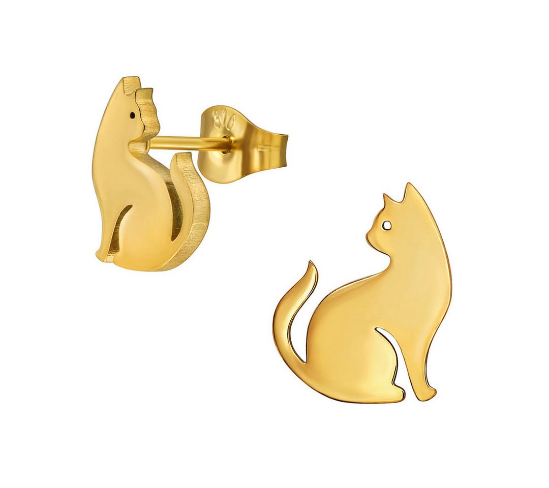 Order & Smile Schmuck Paar Ohrstecker Ohrstecker Katze Edelstahl Order & Smile Schmuck Paar Ohrstecker Ohrstecker Katze Edelstahl von Order & Smile Schmuck