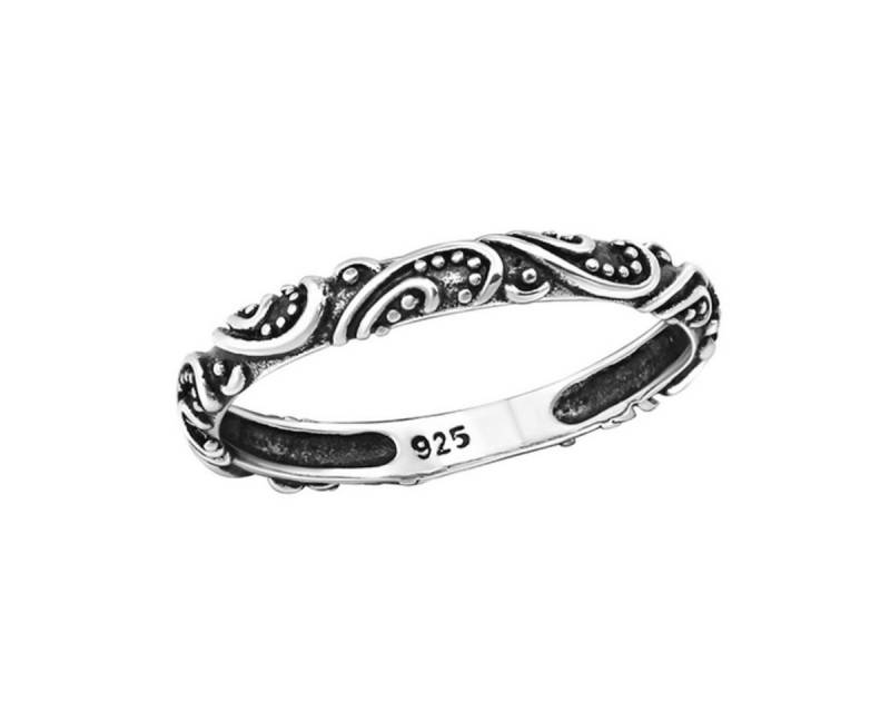 Order & Smile Schmuck Silberring Damen Ring 925 Silber „Ornamente“ von Order & Smile Schmuck