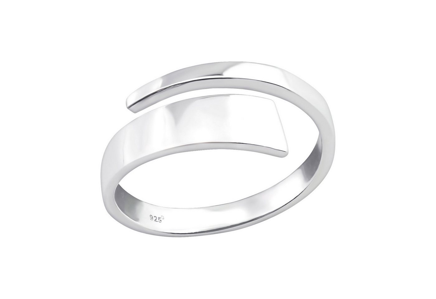 Order & Smile Schmuck Silberring Offener Ring Damen Silber 925 von Order & Smile Schmuck