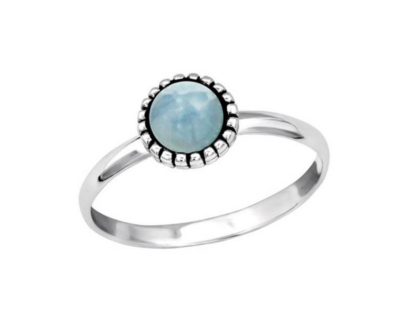 Order & Smile Schmuck Silberring Ring Amazonit Silber 925 Damenring von Order & Smile Schmuck