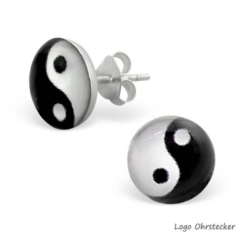 Order & Smile Schmuck Zehenring Yin Yang Schmuck aus 925er Silber: Ohrstecker und Zehenring von Order & Smile Schmuck