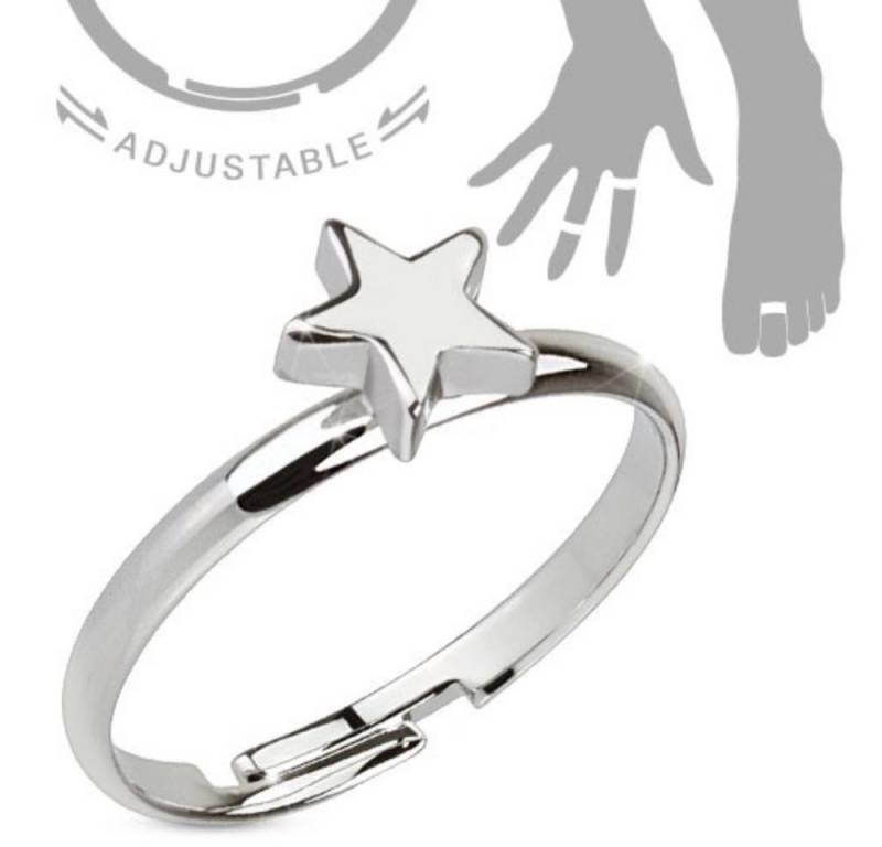Order & Smile Schmuck Zehenring Zehenring „Stern“ von Order & Smile Schmuck