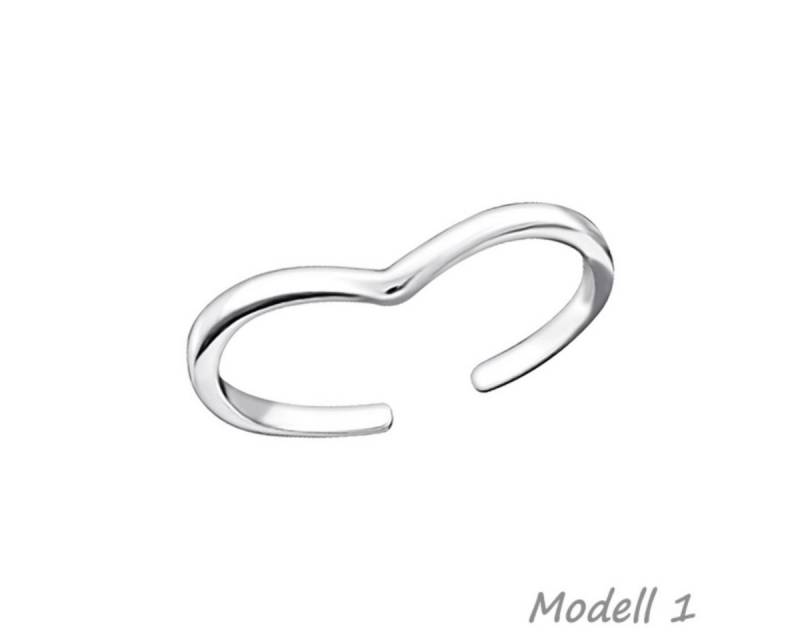 Order & Smile Schmuck Zehenring Zehenring Silber 925 Zehring, gestempelt von Order & Smile Schmuck