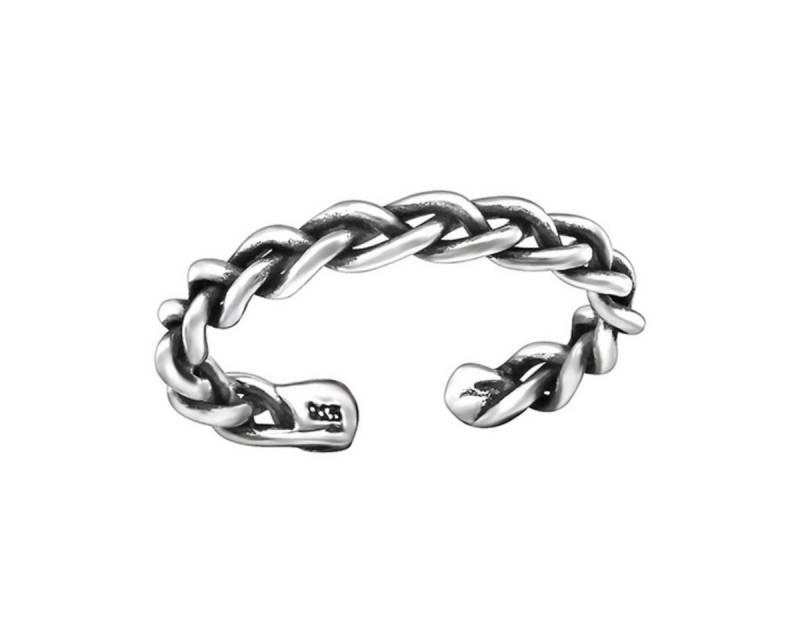 Order & Smile Schmuck Zehenring Zehenring Silber 925: Zehring „Kette“, gestempelt von Order & Smile Schmuck