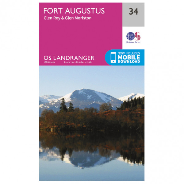 Ordnance Survey - Fort Augustus L034 - Wanderkarte Ausgabe 2016 Ordnance Survey - Fort Augustus L034 - Wanderkarte Ausgabe 2016 von Ordnance Survey