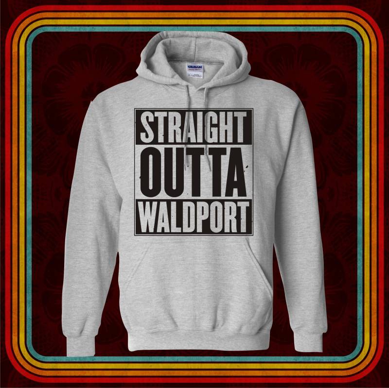 Waldport - Hoodie Erwachsene Größen S-3xl Kapuzen Sweatshirts Viele Farboptionen von OregonCoastPrintShop