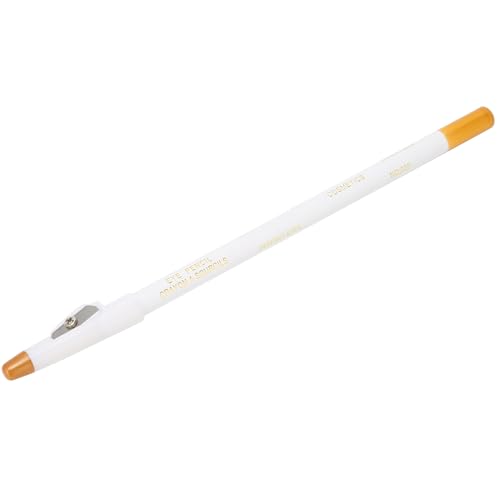 Friseurstift, Männer Bartfüller Bleistift Liner mit Spitzer -Formungsstyling -Werkzeug Langlebiger Bartstift, Wasserschweißsicher (WHITE) von Oreilet